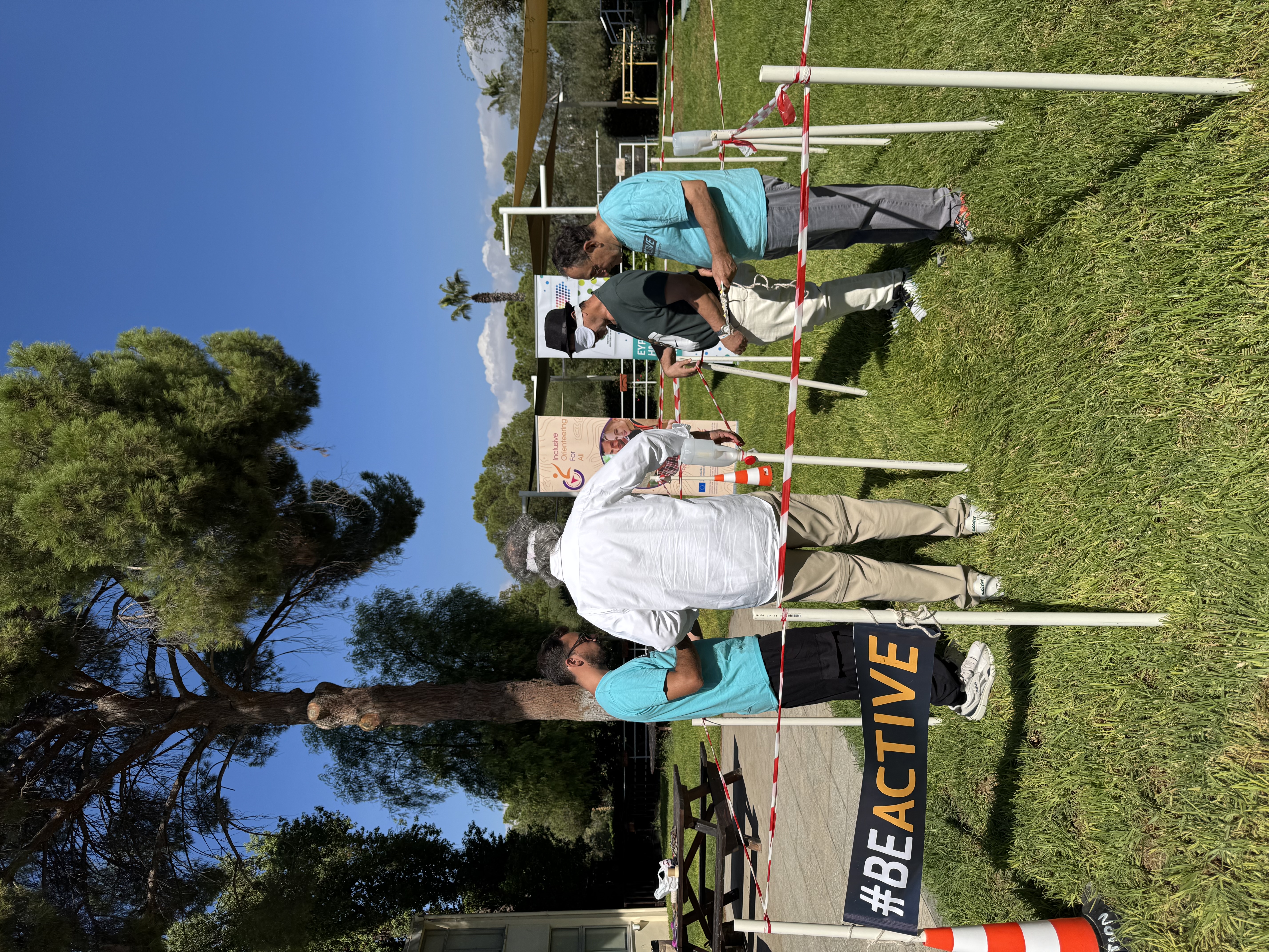 Παίζοντας το παιχνίδι orienteering